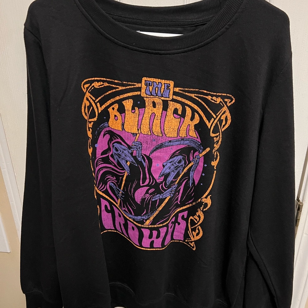 NWT “The Black Crowes” Size XL LS Concert Shirt